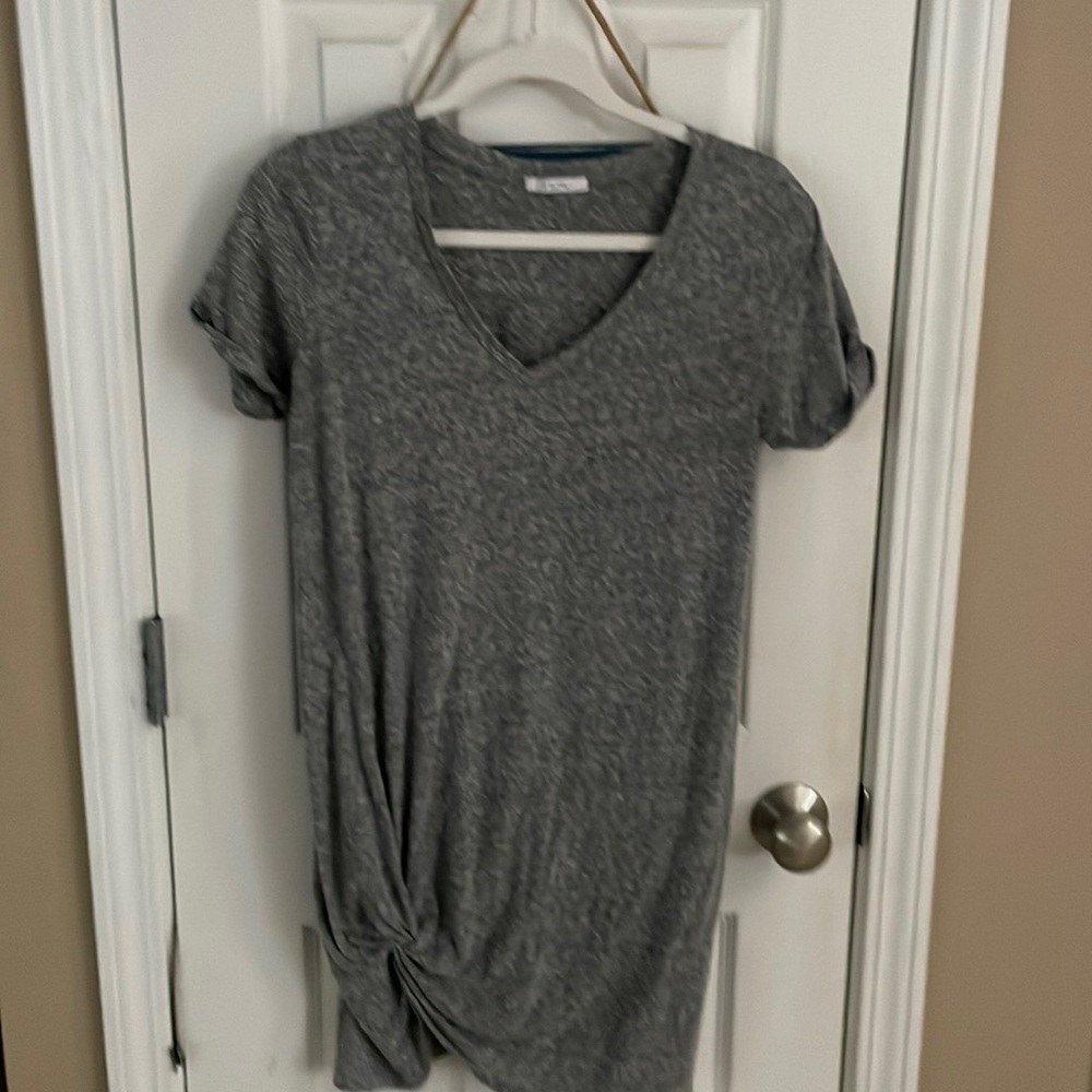 Gray zsupply T-shirt dress